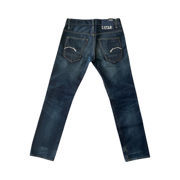 G-STAR RAW 3301 Men’s Straight Leg Jeans Size 29 x 31 Blue Denim – Premium VTG - Picture 2 of 7